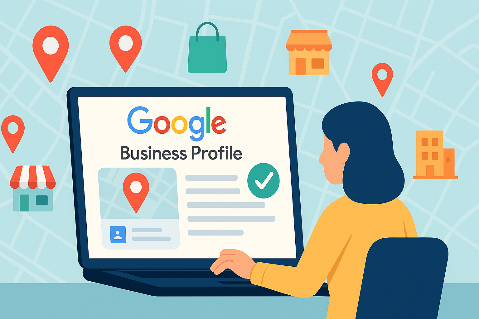 how to create google business profile